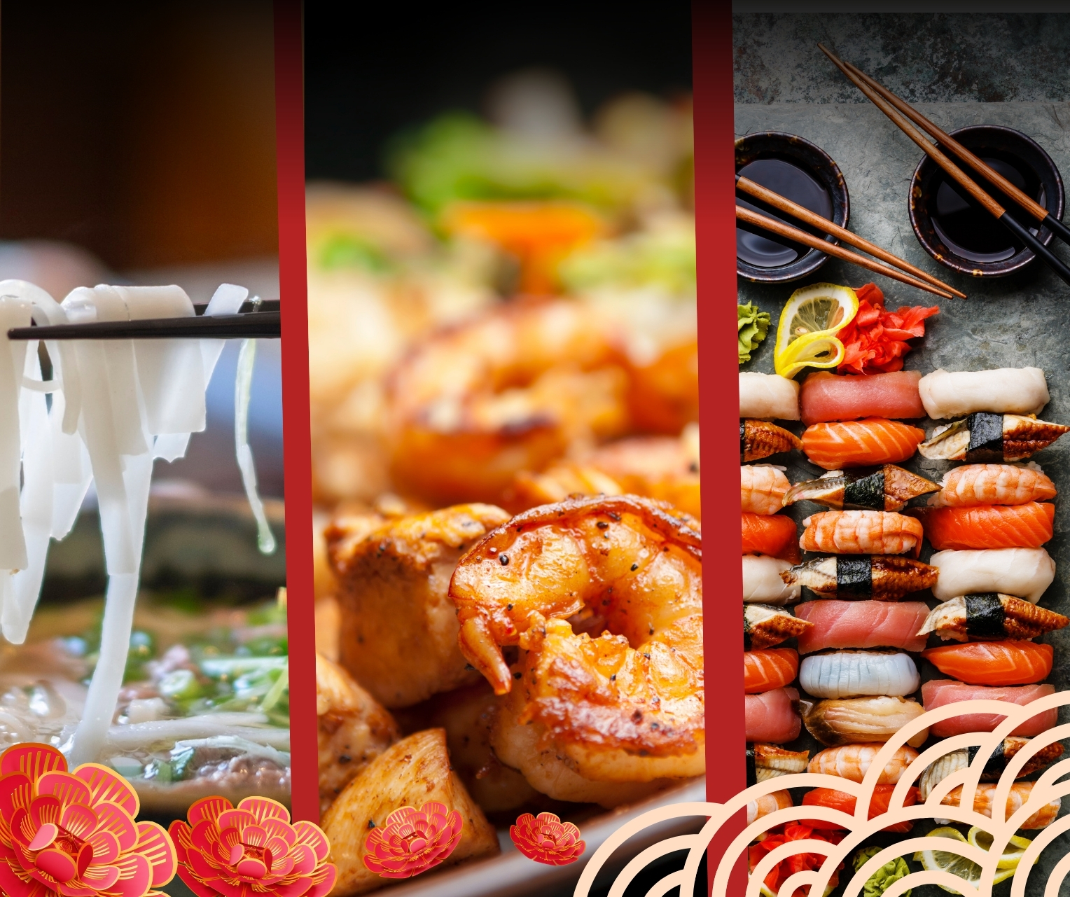 Mother's Day food collage